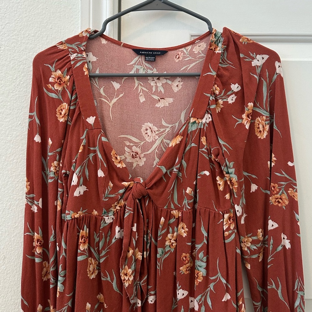 AE Floral Printed Top